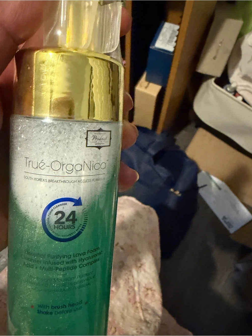 Essential Purifying lava Foam Cleanser with Hydration
